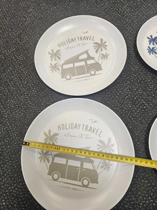Talerze Holiday Travel 6szt. 2.webp